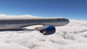 PMDG 777-300ER w/ cabin Aeroflot complete fleet (regular + Skyteam + 100 years) thumbnail 6