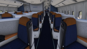PMDG 777-300ER w/ cabin Aeroflot complete fleet (regular + Skyteam + 100 years) thumbnail 10