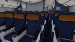PMDG 777-300ER w/ cabin Aeroflot complete fleet (regular + Skyteam + 100 years) thumbnail 11