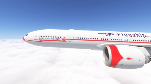 PMDG 777-300ER w/ cabin American Airlines - Flagship Special (N735AT)