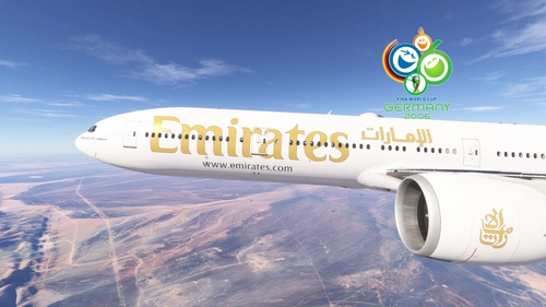 PMDG 777-300ER w/ cabin Emirates - 2006 World Cup Germany (A6-EBH)