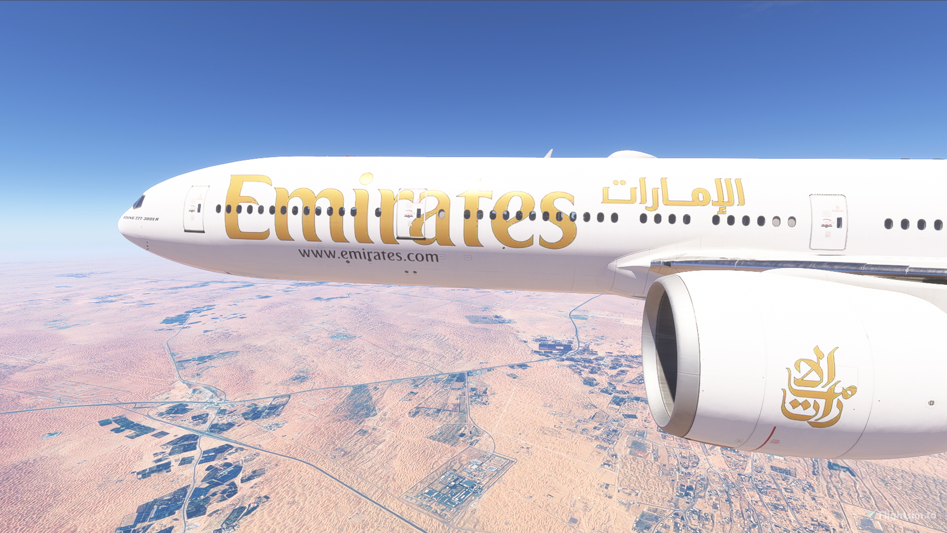 PMDG 777-300ER w/ cabin Emirates complete fleet - Image 1