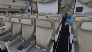 PMDG 777-300ER w/ cabin Emirates - Real Madrid (A6-ECG) thumbnail 10