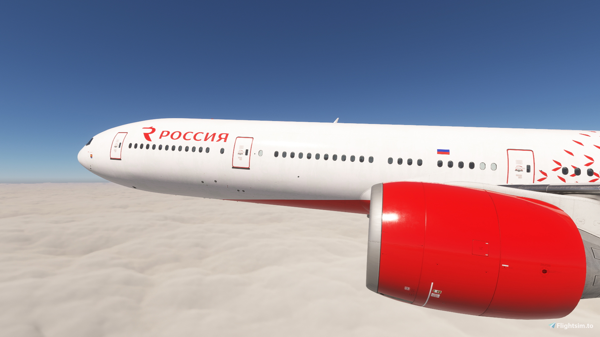PMDG 777-300ER w/ cabin Rossiya Airlines complete fleet - Image 1