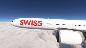  PMDG 777-300ER w/ cabin Swiss International Fleet thumbnail 1