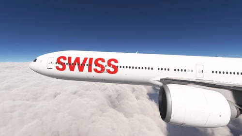 PMDG 777-300ER w/ cabin Swiss International Fleet