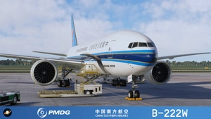 PMDG 777-F China Southern Cargo 中国南方货运航空 B-222W 8k thumbnail 1