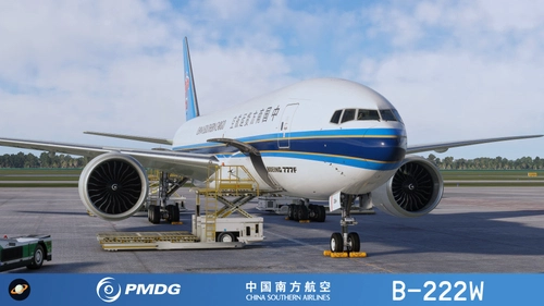 PMDG 777-F China Southern Cargo 中国南方货运航空 B-222W 8k