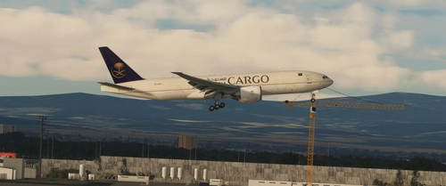 PMDG 777-FFG Saudia Cargo HZ-AK71 w/Cabin