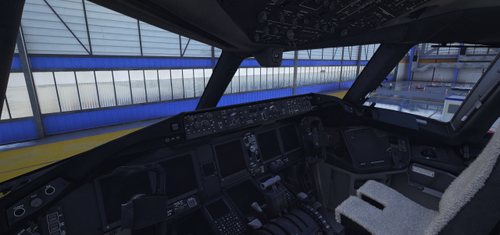 PMDG 777F Freighter Black Cockpit Panels