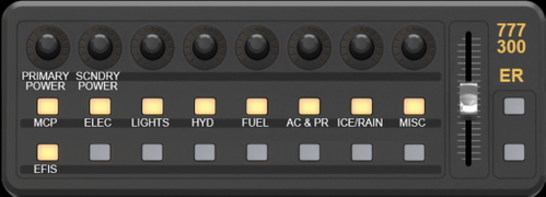 PMDG 777 X-Touch Mini layers