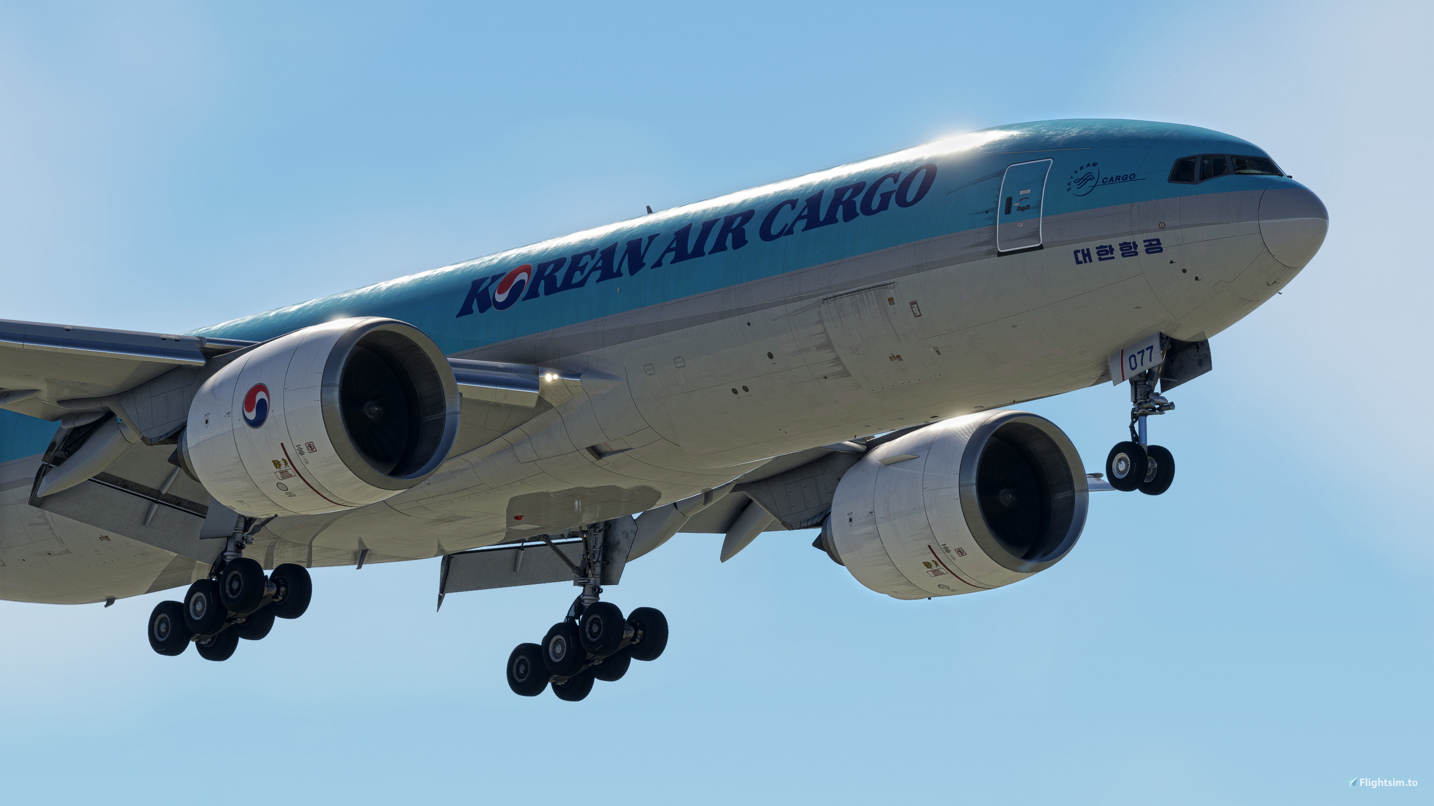 PMDG 777F | Korean Air Cargo Livery Pack - Image 1