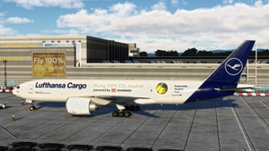 PMDG 777F | Lufthansa Cargo D-ALFG (Annyeonghaseyo) Special Livery thumbnail 3
