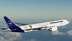 PMDG 777F | Lufthansa Cargo D-ALFG (Annyeonghaseyo) Special Livery thumbnail 4