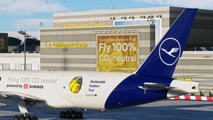 PMDG 777F | Lufthansa Cargo D-ALFG (Annyeonghaseyo) Special Livery thumbnail 6