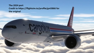 PMDG 777F Cargolux LX-VCD and Cargolux Italia LX-WCV thumbnail 1
