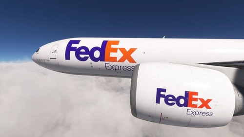 PMDG 777F Federal Express complete fleet (regular, Fedex50, 50th 777, Panda Express)