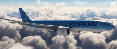 PMDG 777F KOREAN AIR New CI / 8K