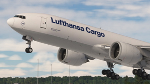 PMDG 777F Lufthansa Cargo | D-ALFB | 8K thumbnail 2
