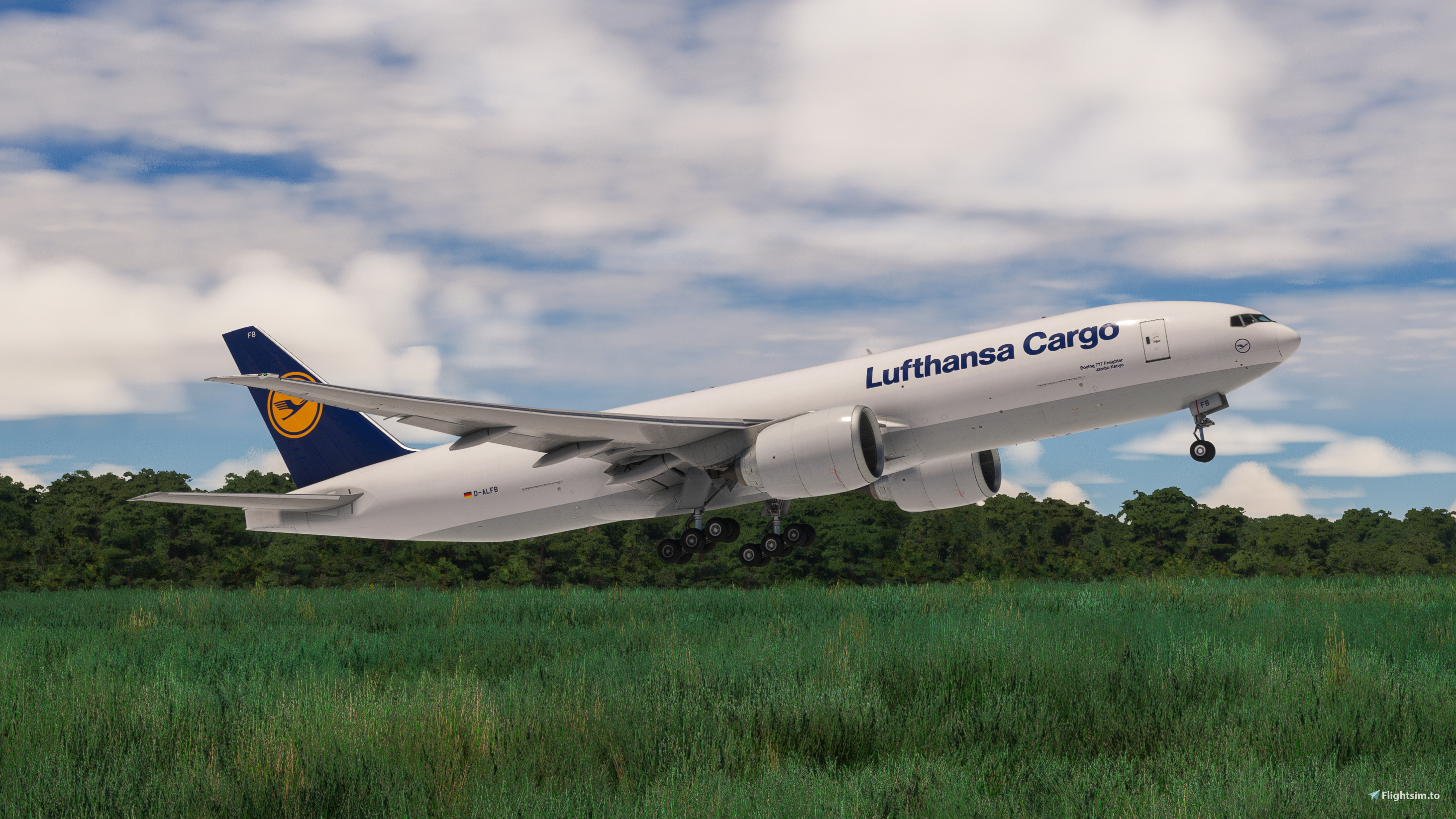 PMDG 777F Lufthansa Cargo | D-ALFB | 8K - Image 1
