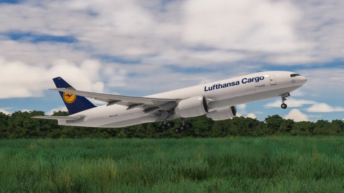 PMDG 777F Lufthansa Cargo | D-ALFB | 8K