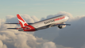 PMDG 777F Qantas Freight VH-EFR 2016 thumbnail 5