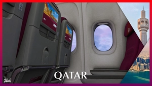 PMDG 77W | Qatar New Formula 1 A7-BEL "Fictional" [8K] thumbnail 10