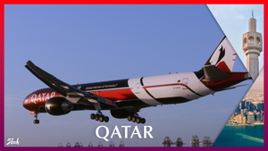 PMDG 77W | Qatar New Formula 1 A7-BEB "Fictional" [8K]  thumbnail 11