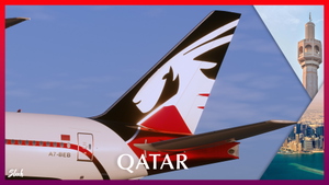 PMDG 77W | Qatar New Formula 1 A7-BEB "Fictional" [8K]  thumbnail 13
