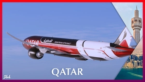 PMDG 77W | Qatar New Formula 1 A7-BEL "Fictional" [8K] thumbnail 5