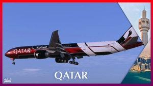 PMDG 77W | Qatar New Formula 1 A7-BEL "Fictional" [8K] thumbnail 11