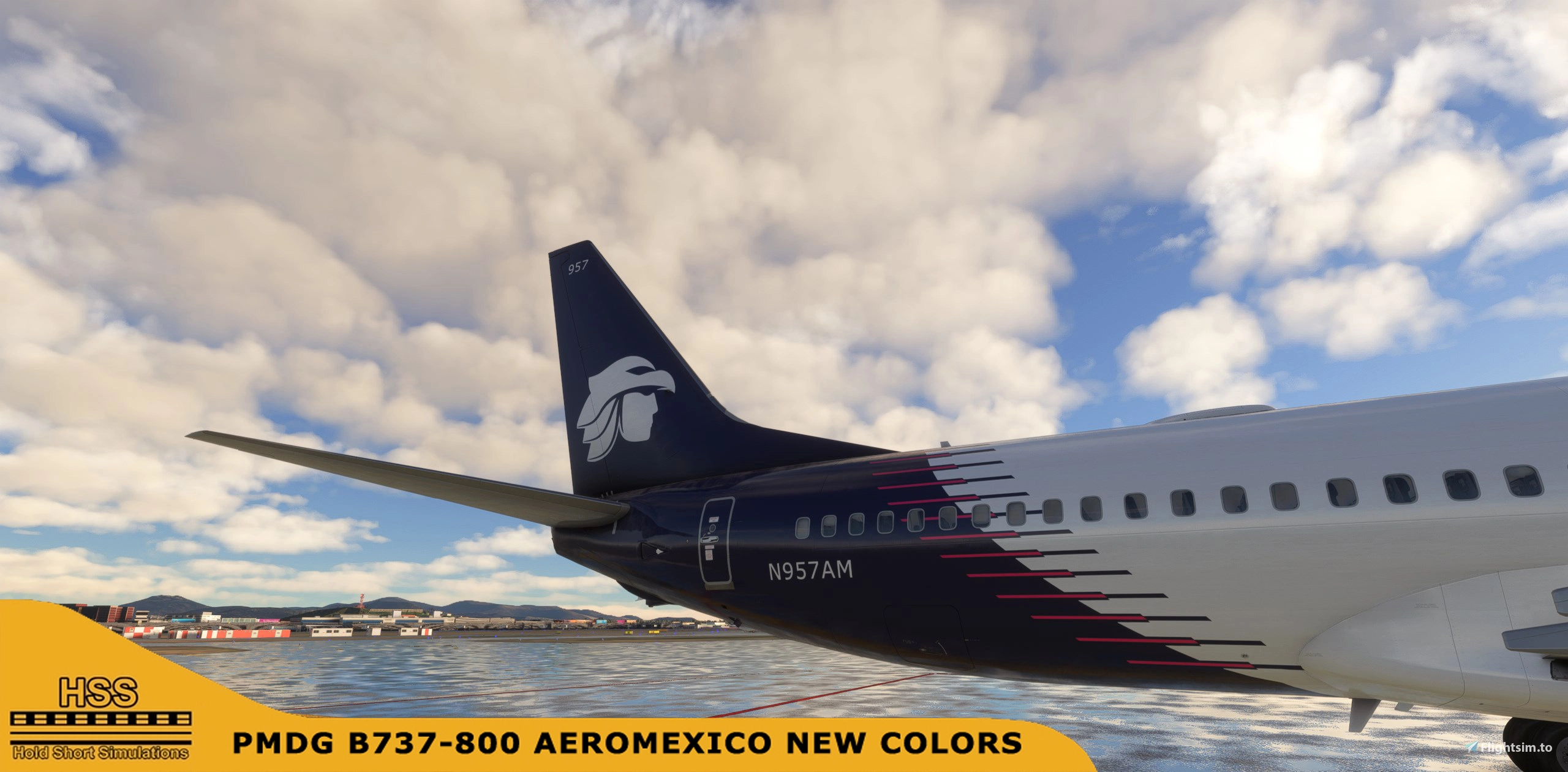 PMDG Aeromexico B737-800 New Colors - Image 1