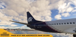 PMDG Aeromexico B737-800 New Colors thumbnail 1