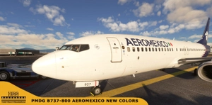 PMDG Aeromexico B737-800 New Colors thumbnail 2