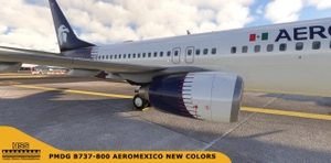 PMDG Aeromexico B737-800 New Colors thumbnail 4