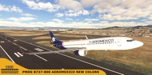 PMDG Aeromexico B737-800 New Colors thumbnail 7