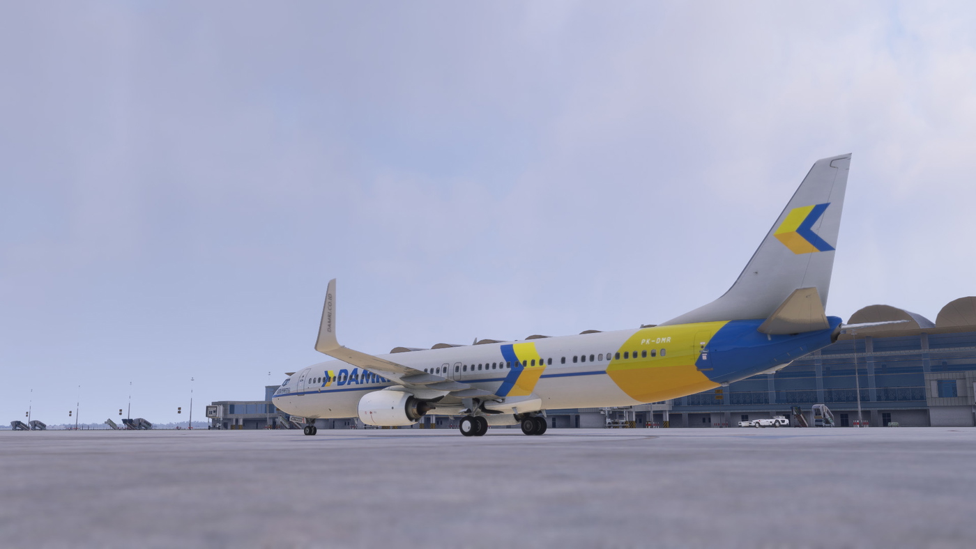 PMDG B737-900ER Damri PK-DMR (Fictional) for Microsoft Flight Simulator ...