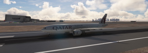 PMDG B777-200ER Qatar Airways (A7-BBI World Cup 2022) (A7-BBG) thumbnail 6