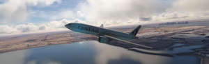 PMDG B777-200ER Qatar Airways (A7-BBI World Cup 2022) (A7-BBG) thumbnail 7