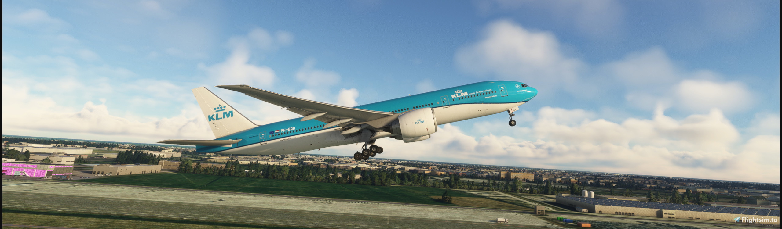 PMDG B777-200LR  | KLM PH-BQD | Fictional  | Requested - Image 1