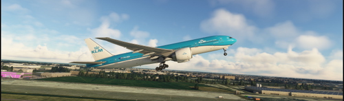 PMDG B777-200LR  | KLM PH-BQD | Fictional  | Requested