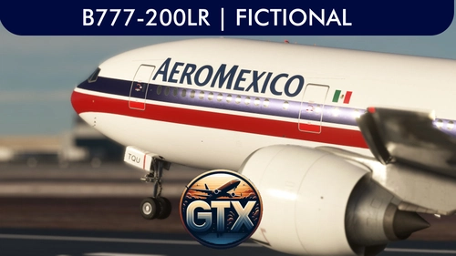 PMDG B777-200LR | AeroMexico | XA-TQU | 8K w/interiors | Fictional Retro