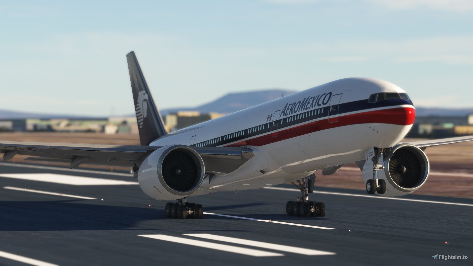 PMDG B777-200LR | AeroMexico | XA-TQU | 8K w/interiors | Fictional