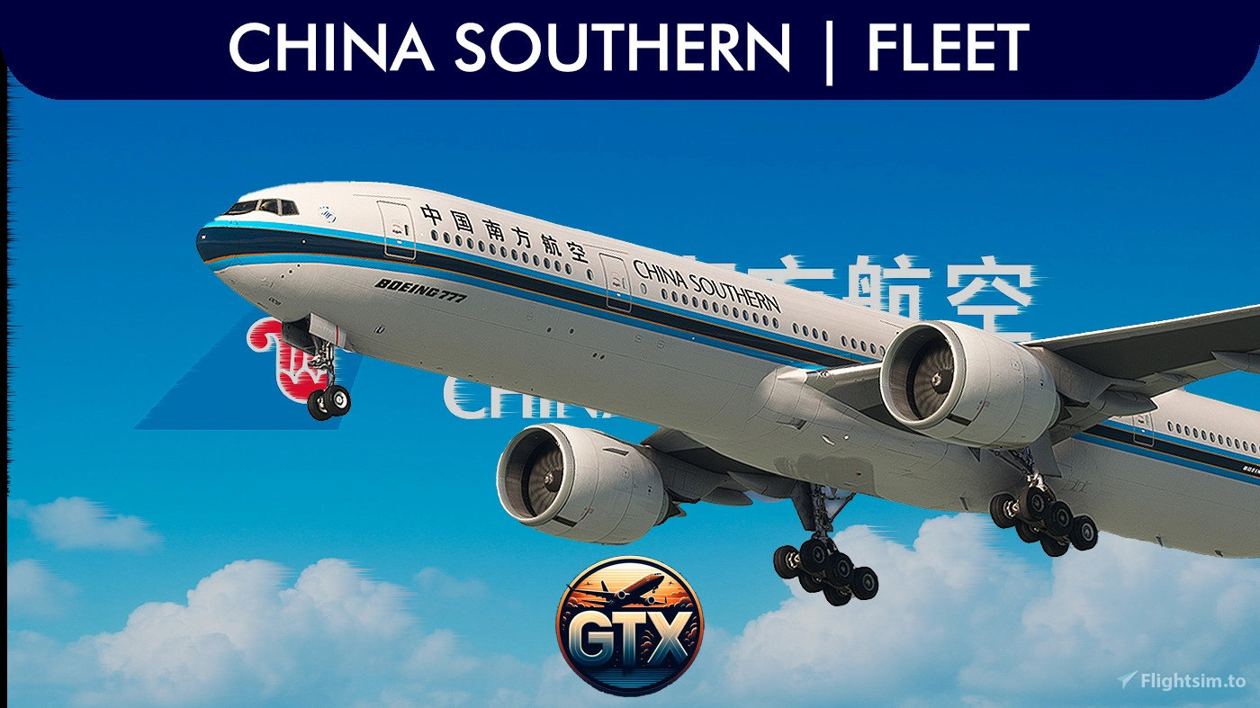 PMDG B777-300ER | China Southern Fleet | 8K | w/interiors - Image 1