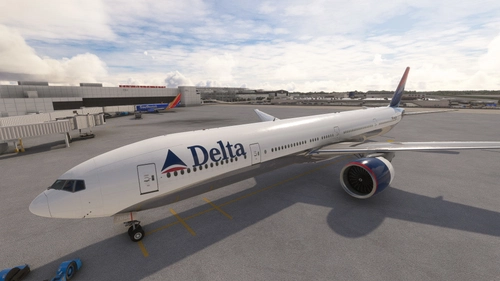 PMDG B777-300ER Delta N863DA 'Colors in Motion'