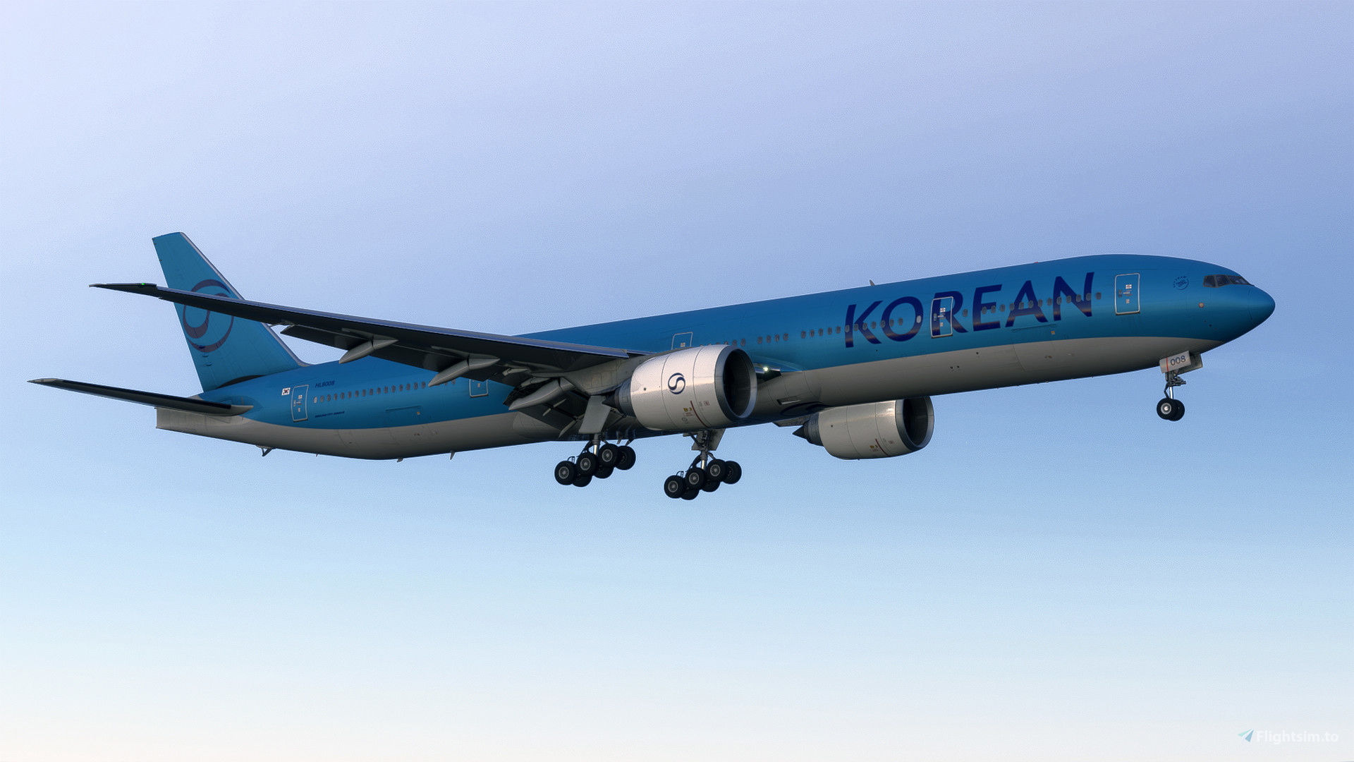 PMDG B777-300ER] Korean Air New Livery PACK のために