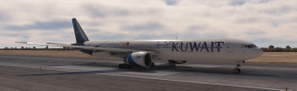 PMDG B777-300ER Kuwait Airways 9K-AOH with CABIN thumbnail 3