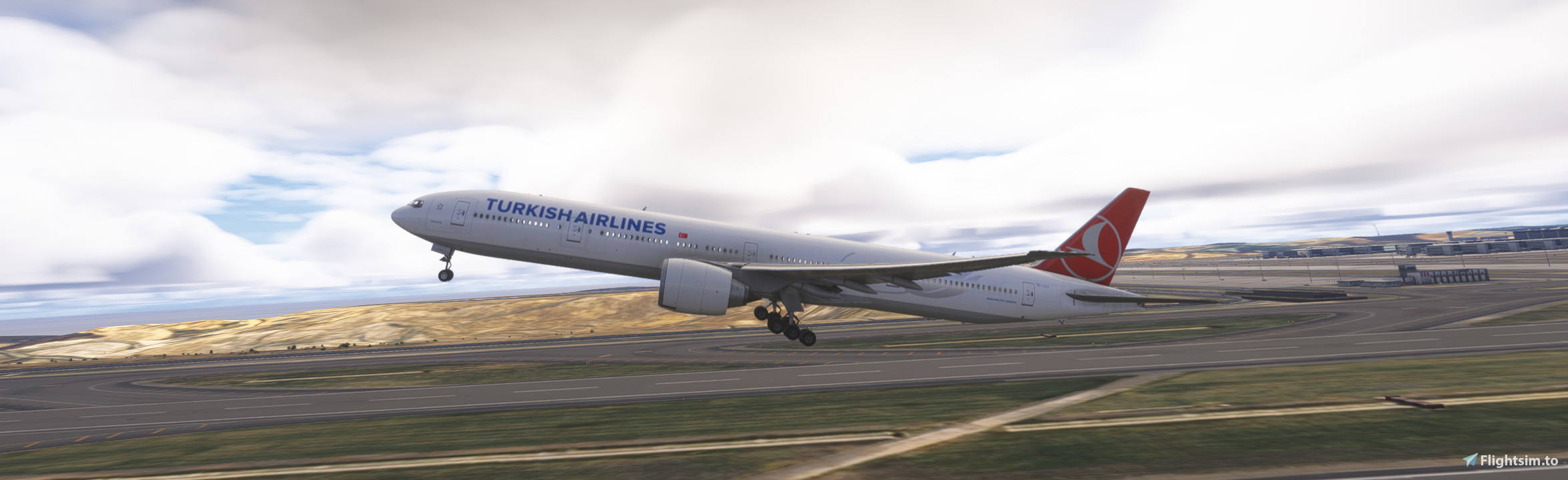 PMDG B777-300ER Turkish Airlines TC-JJJ  |  W/cabin | Requested - Image 1