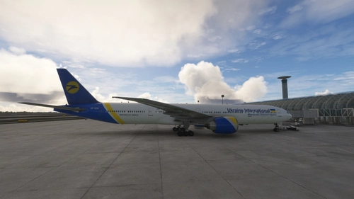 PMDG B777-300ER Ukraine International UR-GDK