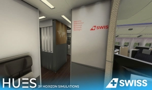 PMDG B777-3DEER Swiss HB-JNA Swiss Faces Livery W/cabin thumbnail 6